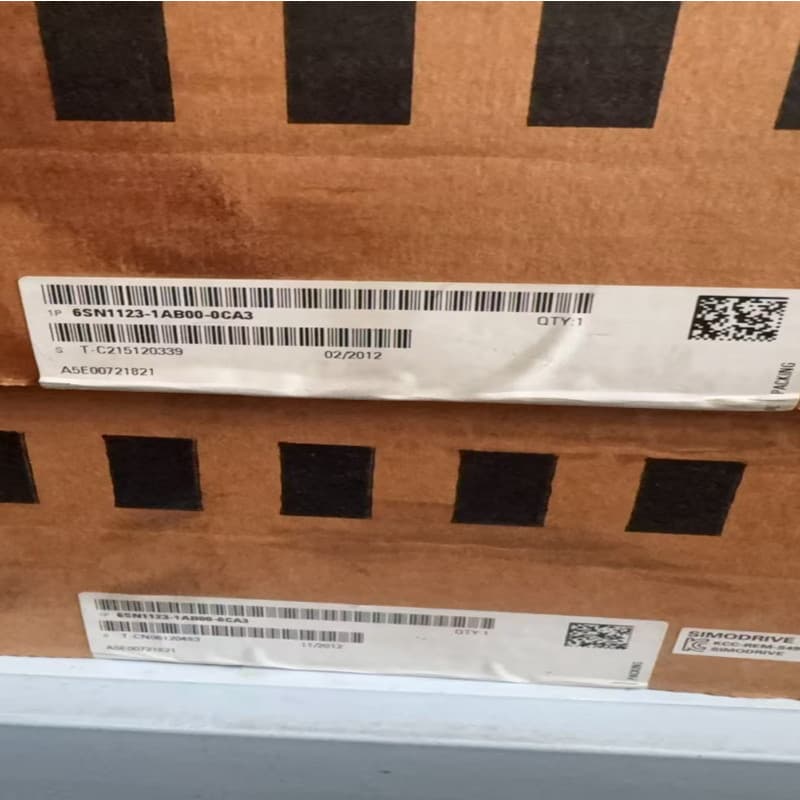 6SN1123-1AB00-0AA1/0BA1/0CA1/0CA3/0HA1/2 Siemens Dual-Axis Drive Module