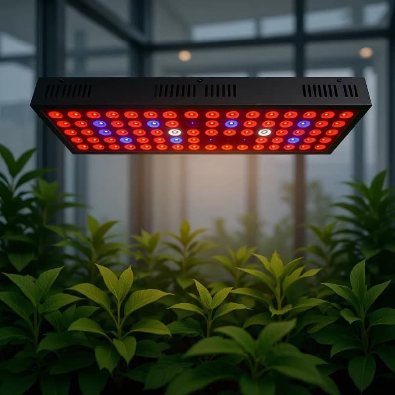 Cross-border e-commerce popular high-quality 90W full-spectrum plant lamp 85-265v waterproof ultra-thin full-spectrum plant lamp