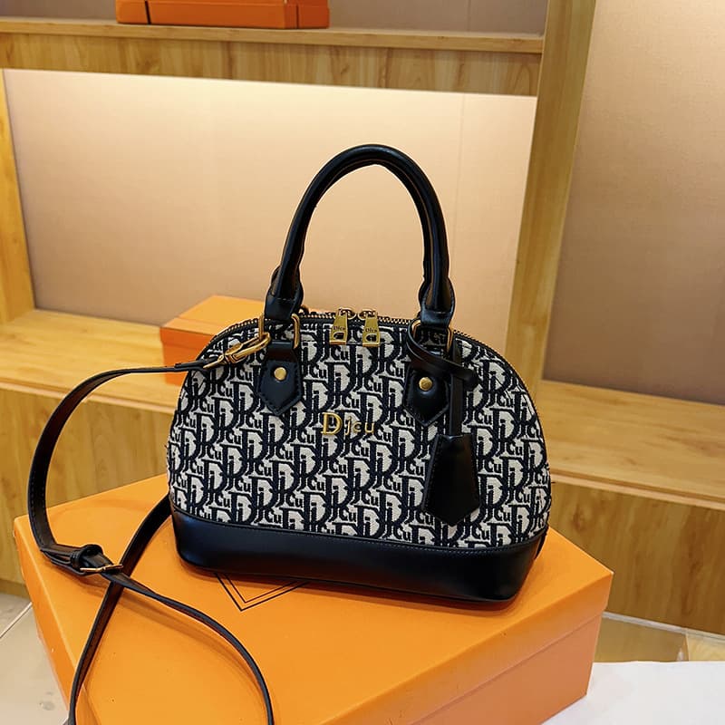 Bags26 European and American New Embroidered Handbag Women's Fashionable Versatile Shell Bag Casual Single Shoulder Crossbody Bag Wholesale