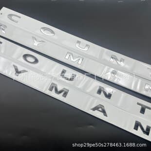 For BMW Mini COOPERS Emblem COUNT RYMAN Rear Badge ALL4 AWD CLUBMAN