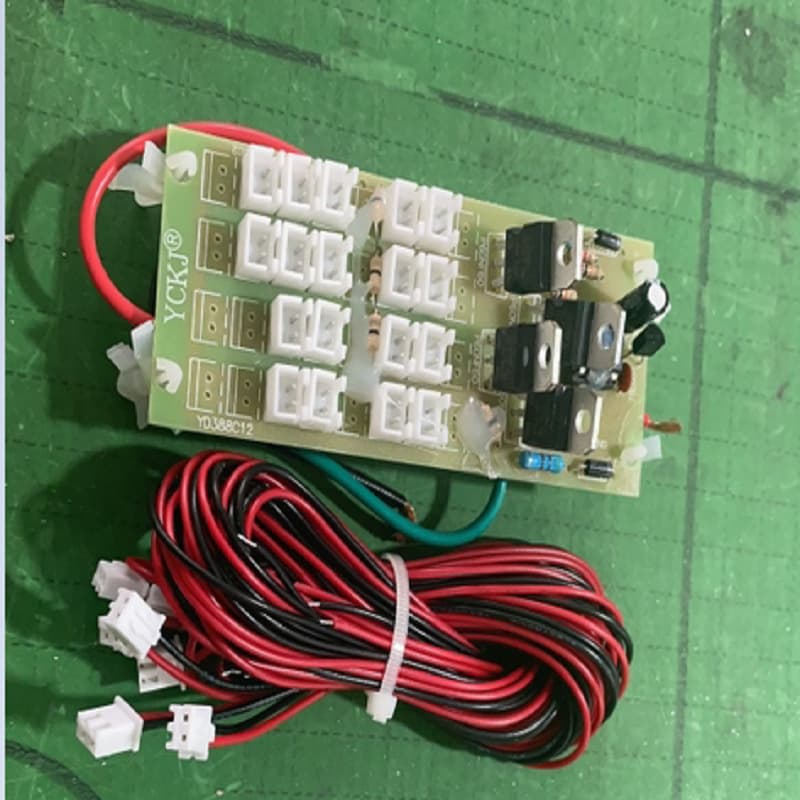 Long Row Warning Light Strobe LED Block Grille Strobe Module 1-to-20 Light Flashing Circuit Board 12V 24V