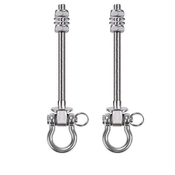 Stainless Steel Heavy Duty Swing Accessories Porch Swing Hooks Sandbag Yoga Hammock Chair Fixed Hardware Accessories