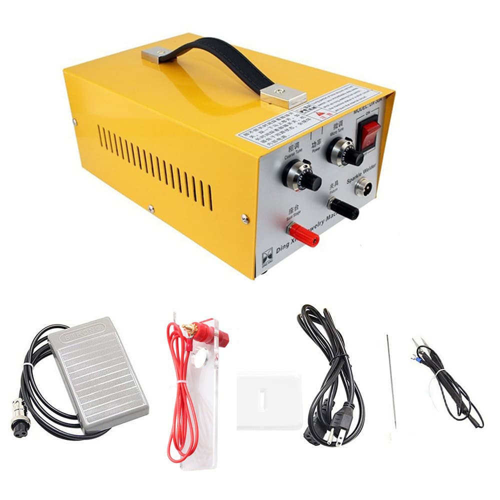 Jewelry Spot Welder Dingxing DX-30A Butt Welder Ring Welding Machine Gold Silver Necklace Welding for Jewelry Welding