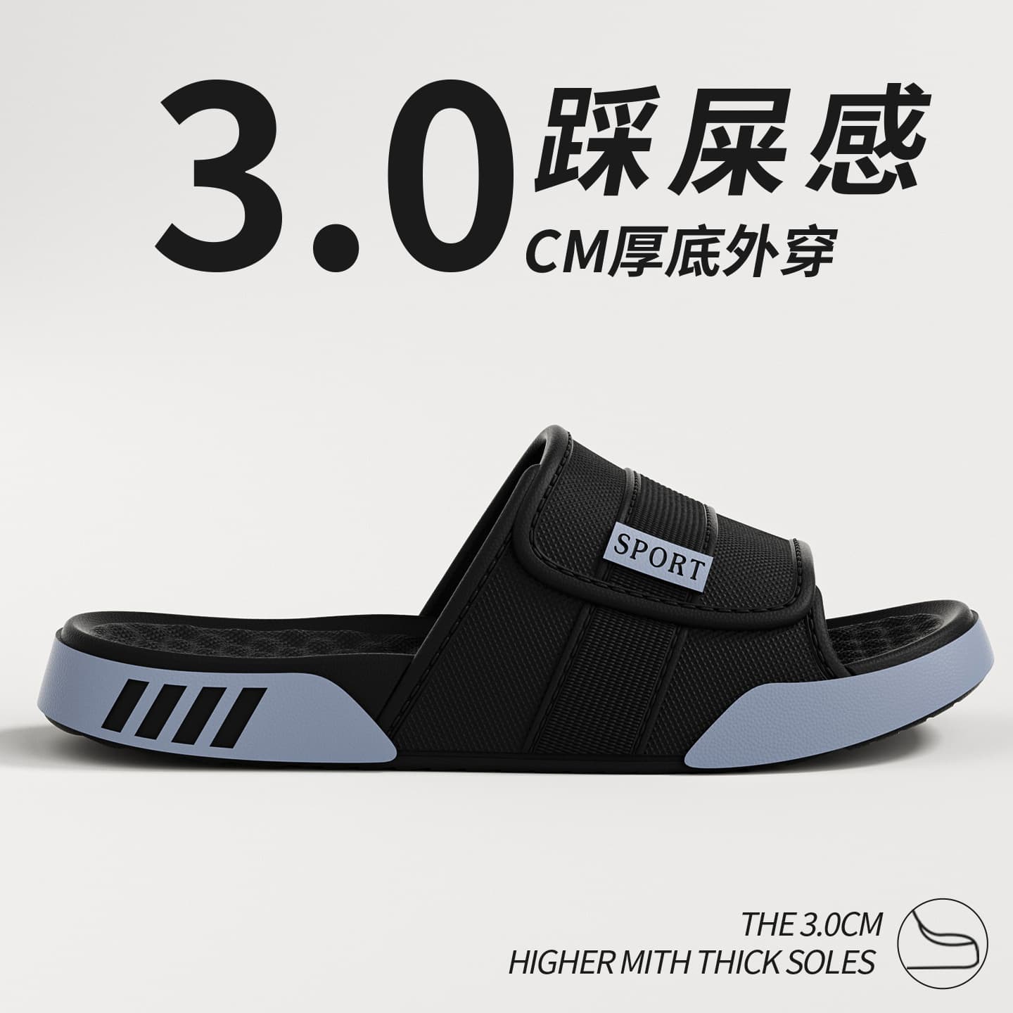 EVA Slippers for Men Summer 2026 New Indoor Home Anti-Slip Soft Sole Bathroom Odor-Resistant Men's Sandals