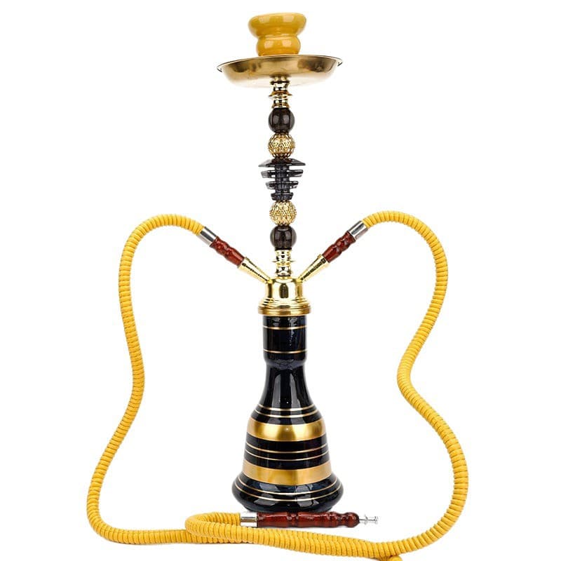 Multi-Hose Arabic Hookah Bar Home Use Water Pipe Cross-Border Medium Glass Hookah Full Set Glass Hookah