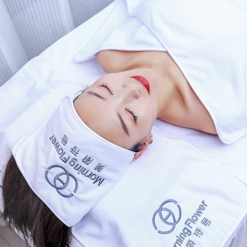 Wholesale Beauty Salon Towel Logo, Microfiber Velcro Beauty Salon Head Wrap Towel, Bed Towel, Bath Towel, Bath Skirt Set