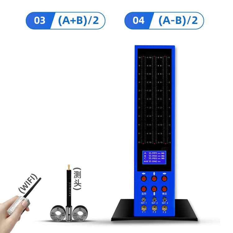 Digital Display Air Gauge High Precision Digital Pneumatic Gauge