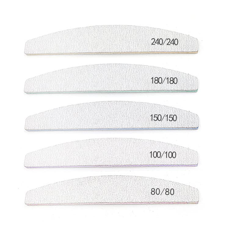 Factory Direct Export Nail File Purple Core Nail File Nail Buffer Sanding File Matte File