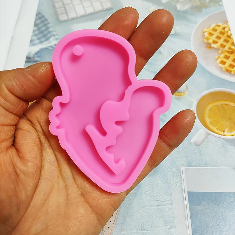 Cross-border Export Resin Mold Creative DIY Thanksgiving New Resin Mold Keychain Pendant Mold