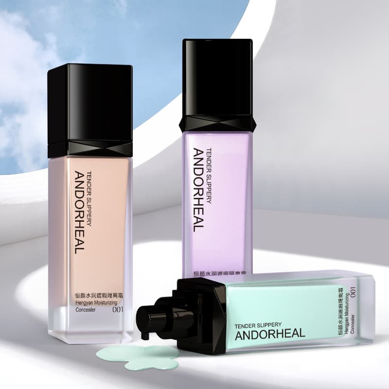 Long-lasting Hydrating Concealing Primer Natural Clear Moisturizing Non-greasy Nude Finish BB Cream Makeup Base for Students
