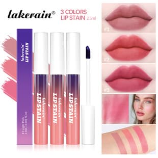 Cross-border Lakerain Peel-off Lip Gloss, Matte Finish, Easy to Apply, Non-stick Cup Peel-off Lip Gloss
