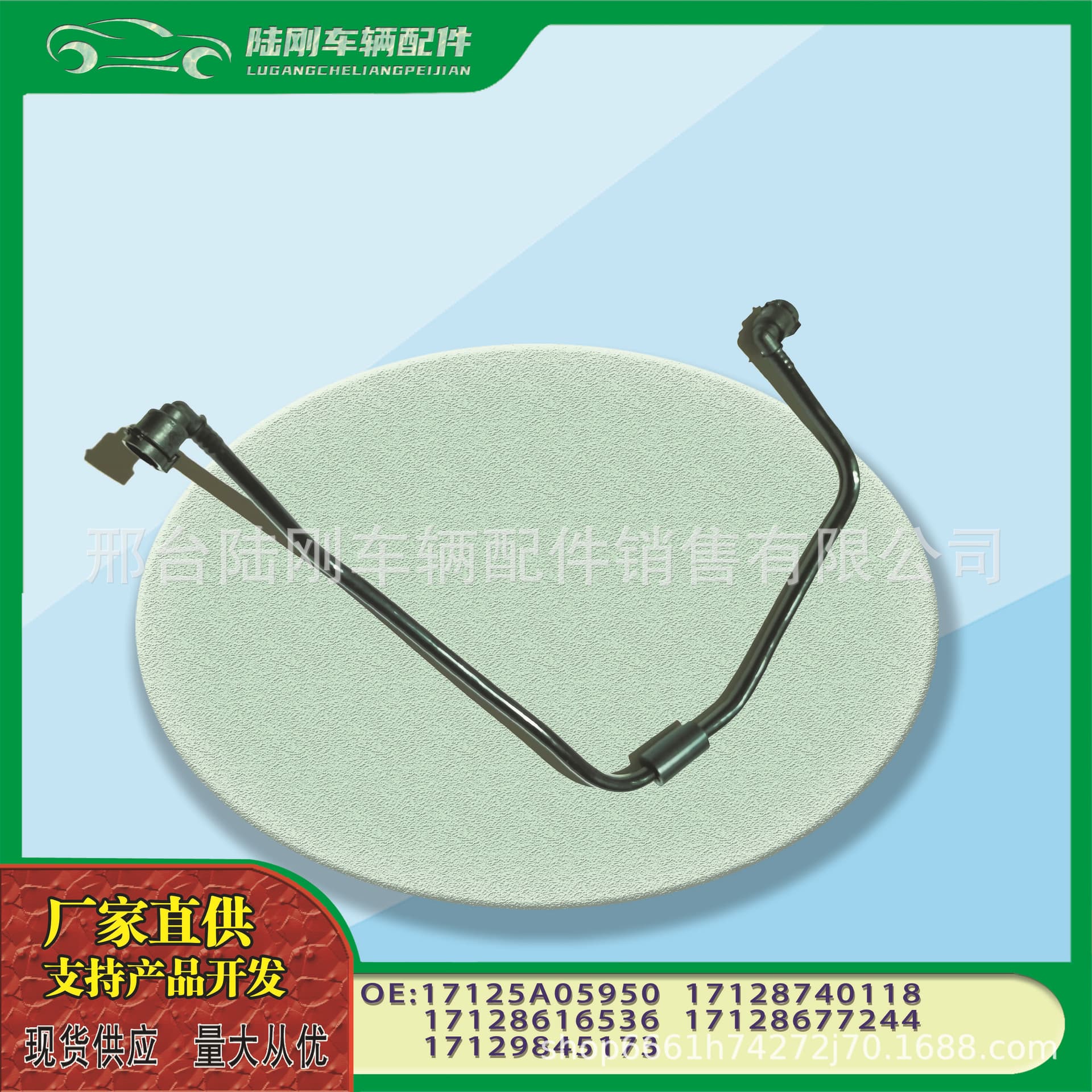 17128677244 For 1 Series 2 Series 3 Series 4 Series Radiator Hose 17129845173 Auxiliary Water Tank Hose