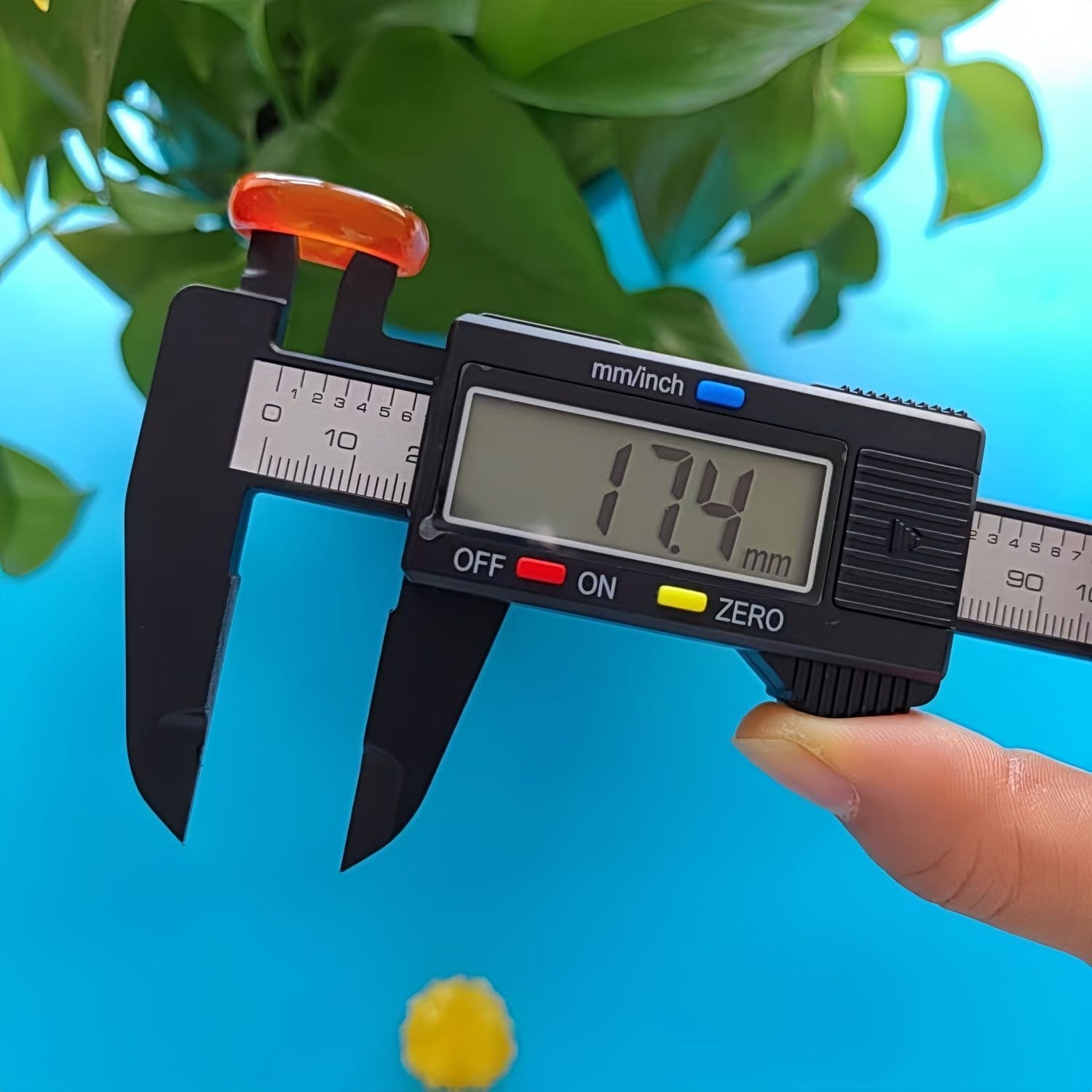 Electronic Digital Display Plastic Household Vernier Caliper High Precision Small Bracelet Jewelry Plastic Antique Measuring 150mm