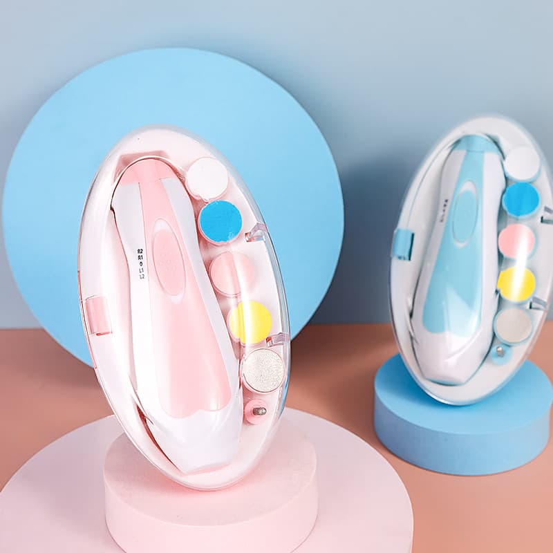 Cross-border 6-in-1 Electric Nail File for Baby Nail Clipper Pet Nail Grinder Multifunctional Mother and Baby