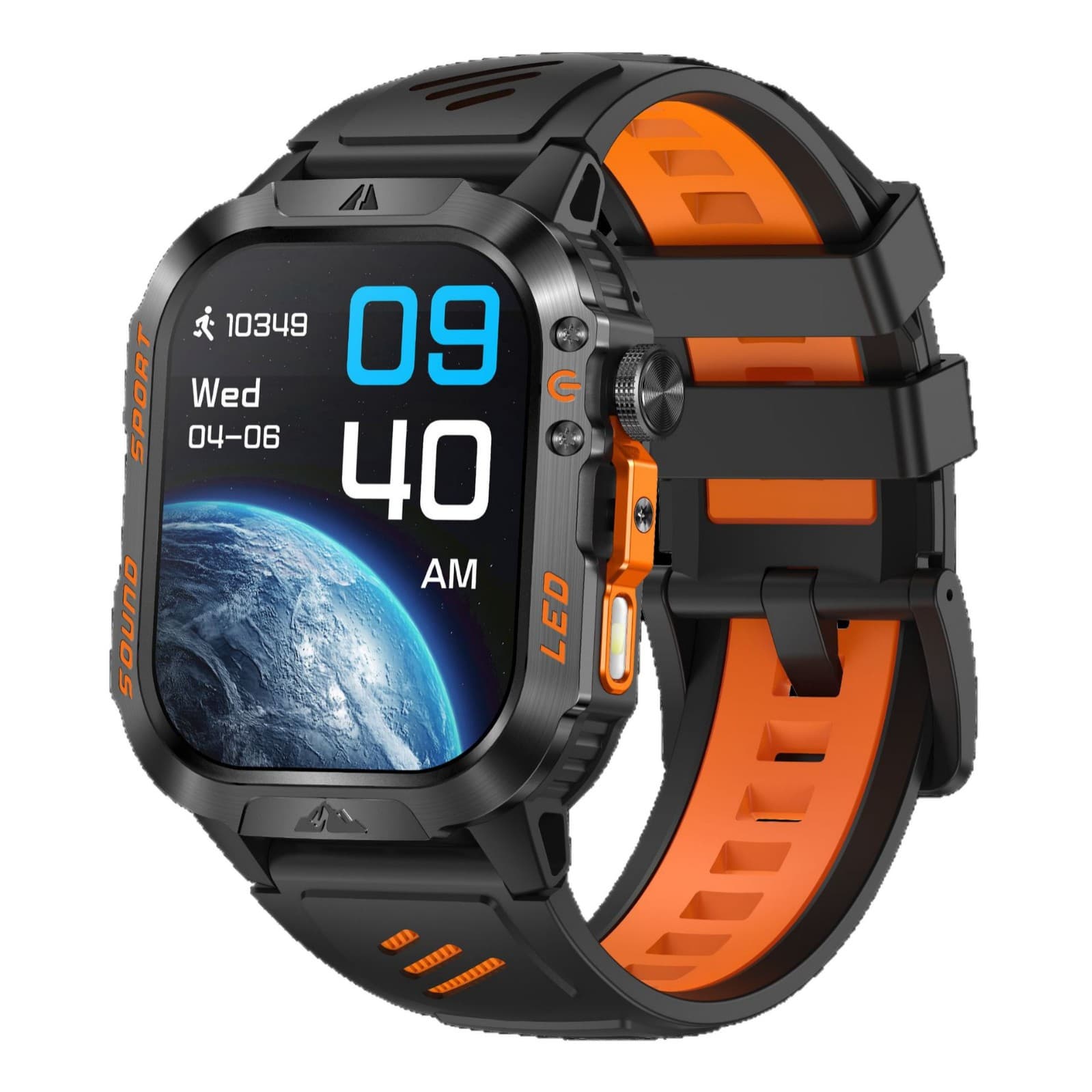 New Cross-Border Smart Sports Watch HT46 Large Screen Heart Rate Blood Pressure Blood Oxygen Sleep Monitoring Bluetooth Calling Music