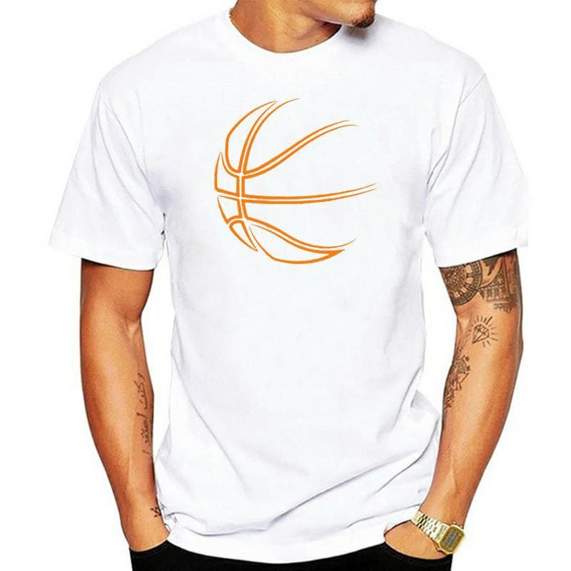 Black Basketball Novelty T-Shirt - Basketball Player Gift Idea for Youth, Middle-Aged, and Casual Vacation T-Shirt