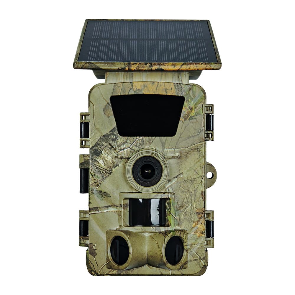 Best-selling solar panel integrated outdoor hunting surveillance camera HD 4K+60MP anti-hunting camera