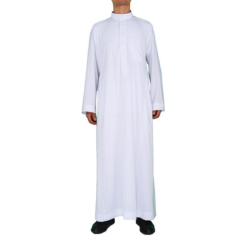 2023 Men's Middle East Polo/Turtleneck Arabic Ethnic Wear Muslim Long Vest Popular Stocking China Mainland Origin