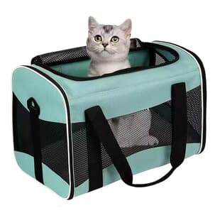 Amazon Best-Selling Cat Carrier Bag, Soft-Sided Pet Travel Bag, Foldable Dog Carrier