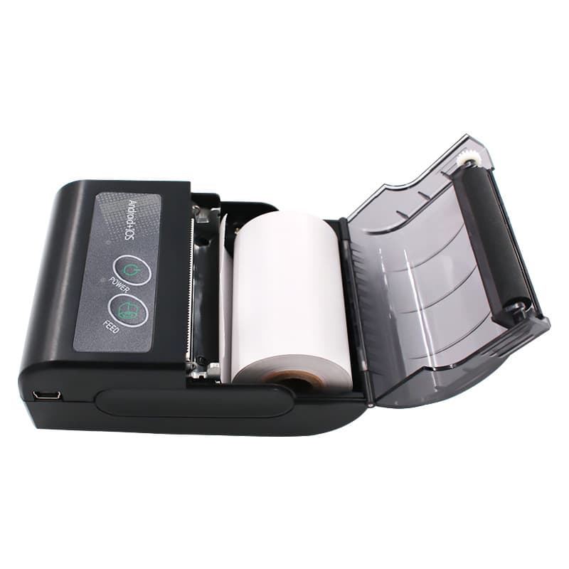 Youku 58HB5 Bluetooth Printer for Manager, Silk, Police, Gas Receipts, Thermal Portable 58 Receipt Printing Machine