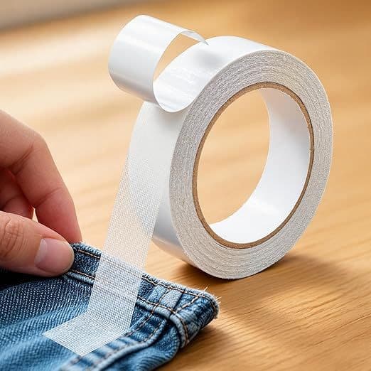Hem Tape for Pants Double-sided Fabric Tape No Sewing No Ironing Hemming Tape
