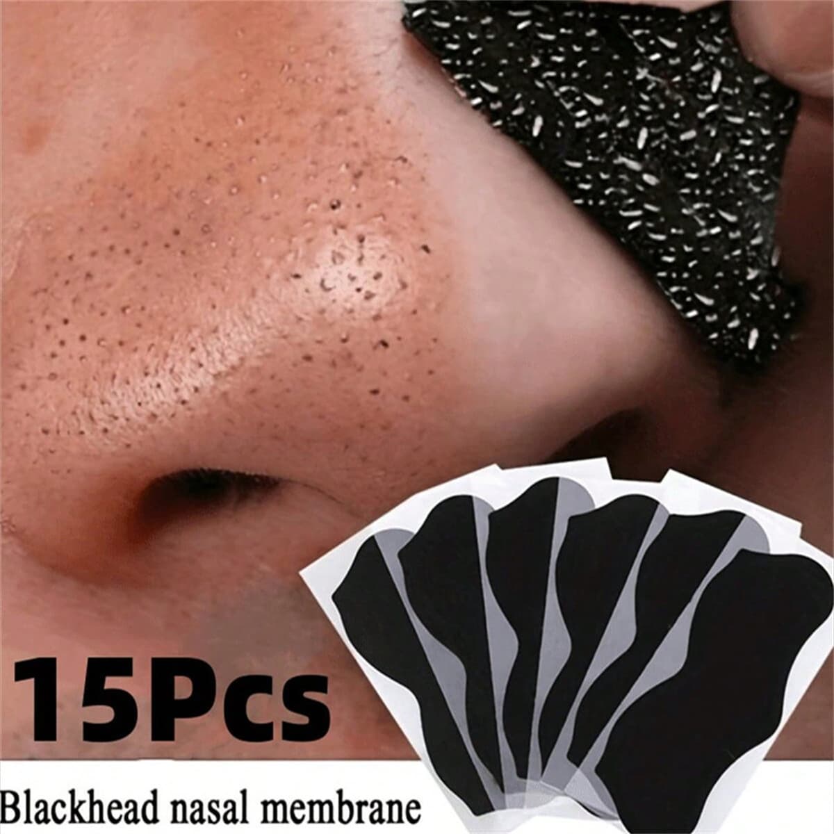 Cross-border Blackhead Nose Mask Strips BLACKHEAD MASK 5PCS 10PCS 15PCS 20PC