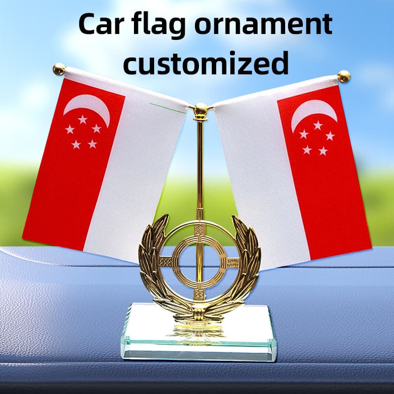 China Car Flag Decoration Car Accessories Perfume Customized