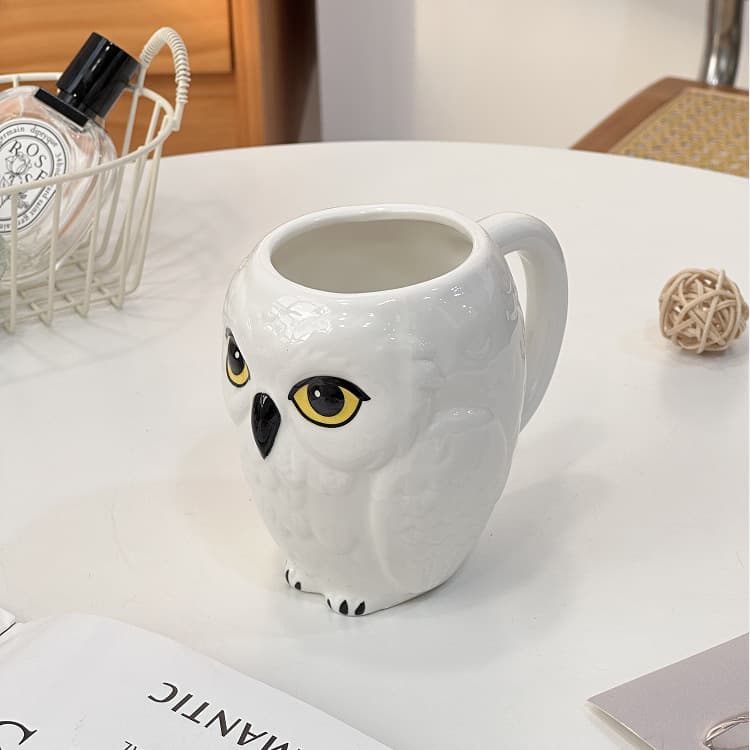 HEDWIG OWL MUG Acceptance Letter Messenger Ceramic Cup Harry Potter Owl Mug