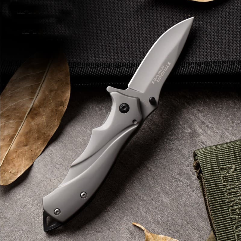 Stainless Steel Folding Knife Multi-Function Self-Defense Camping Knife Portable Folding Knife Fruit Knife Outdoor Small Knife Carry-On