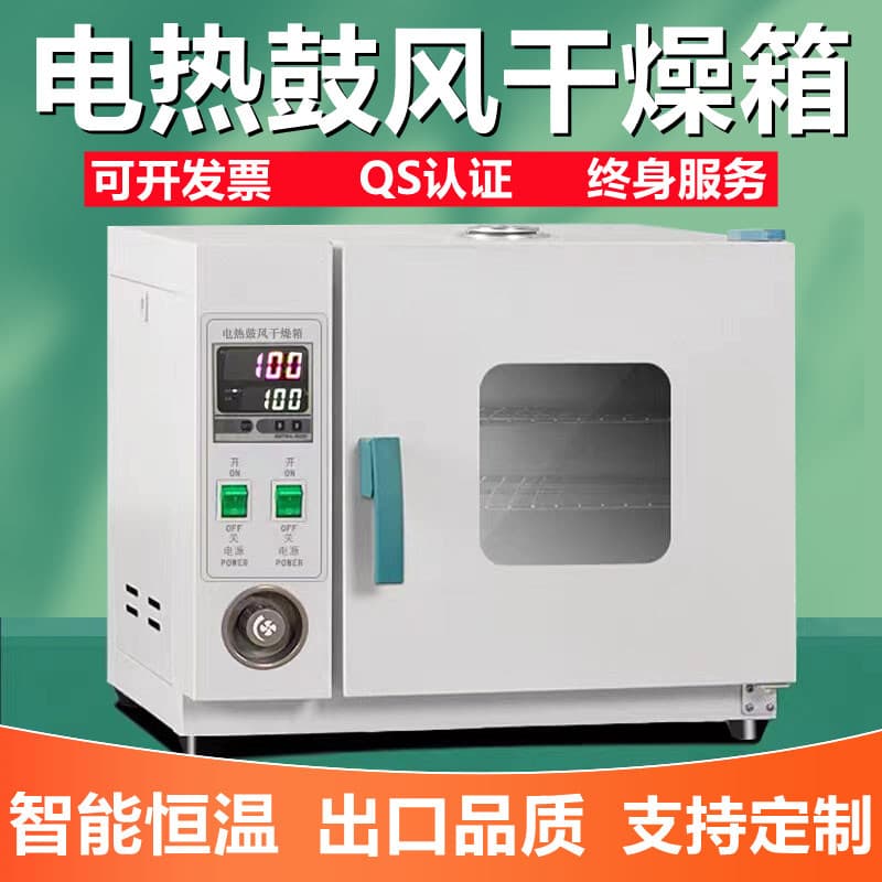 Laboratory Electric Hot Air Oven Industrial Constant Temperature Drying Oven Small High-Temperature Drying Cabinet for Food and Chinese Herbal Medicine