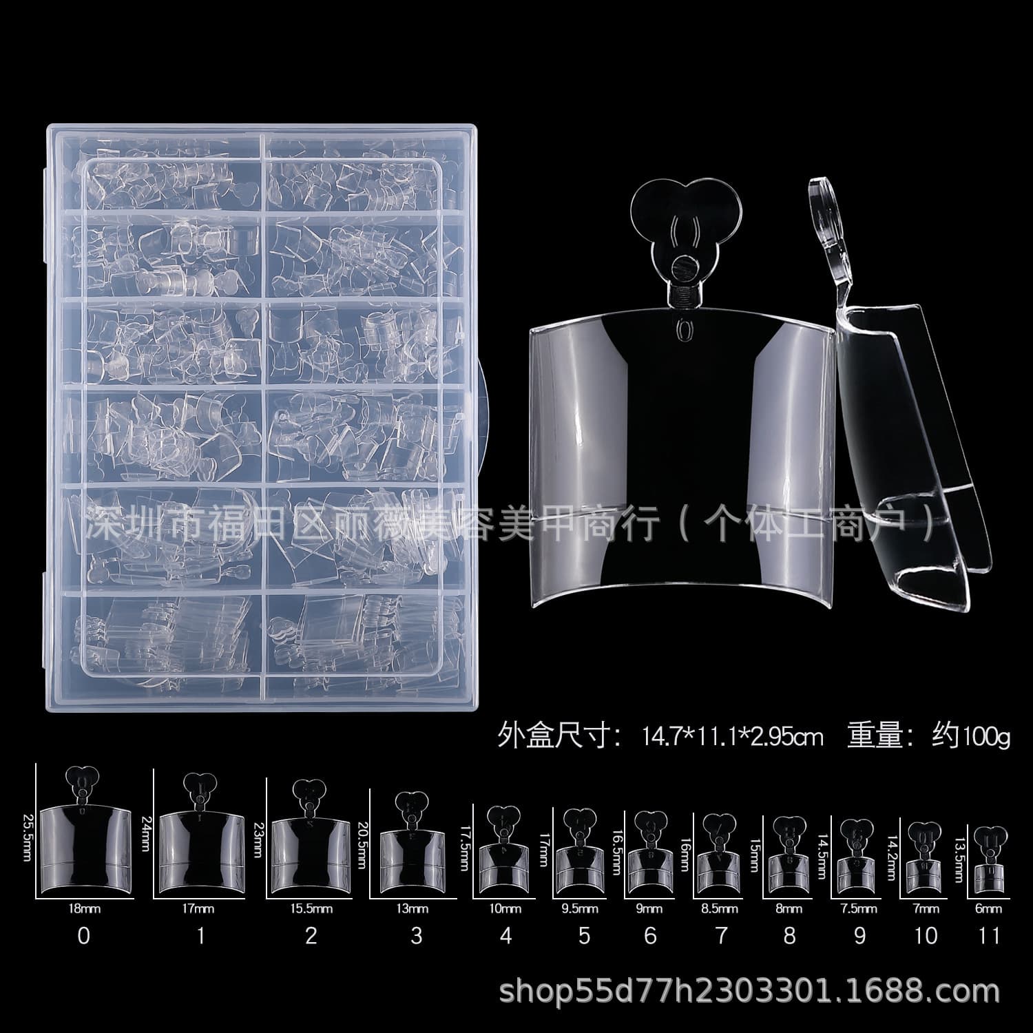 240 Pcs New Transparent Half-Cover Toe Nail Tips Semi-Covered False Nails Full-Cover Lightweight Manicure Nail Tips