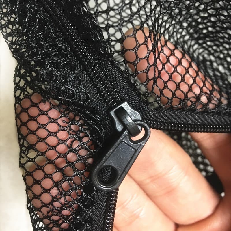 Fish Tank Filter Media Net Bag Activated Carbon Nylon Zipper Fish Pond Thick Filter Media Net Bag
