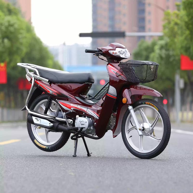 Export wholesale and retail Taibentian 110CC underbone fuel motorcycle high power long range motorcycle