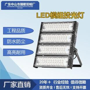 Ruiyao Fill Light LED Outdoor Tennis Light Indoor Polarizing Lens Anti-Glare Pickleball Court Net Module