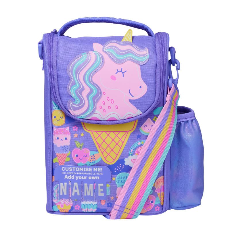 Australian Smiggle Backpack for Kids, Outdoor Casual School Backpack, Cone Unicorn Set Series