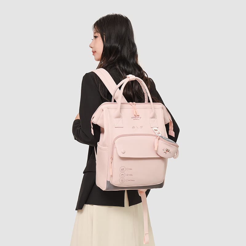 Japanese ins style schoolbag female junior high school student high-looking girl backpack simple travel Korean version portable shoulder bag
