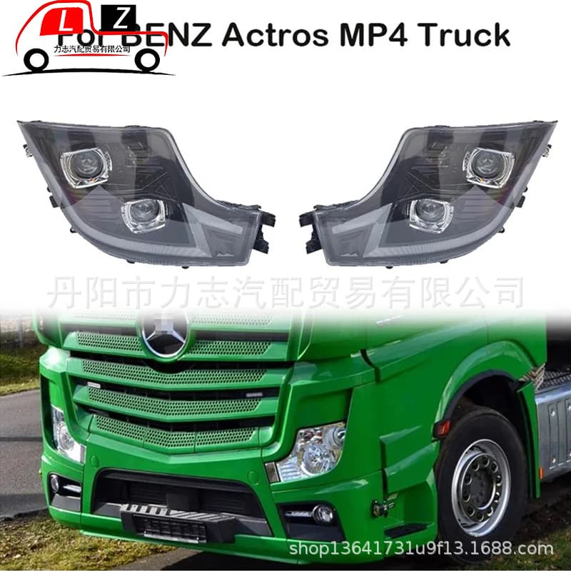 Supply Headlight for Mercedes-Benz Truck Mercedes ACTROS MP4 Headlight A9608200339
