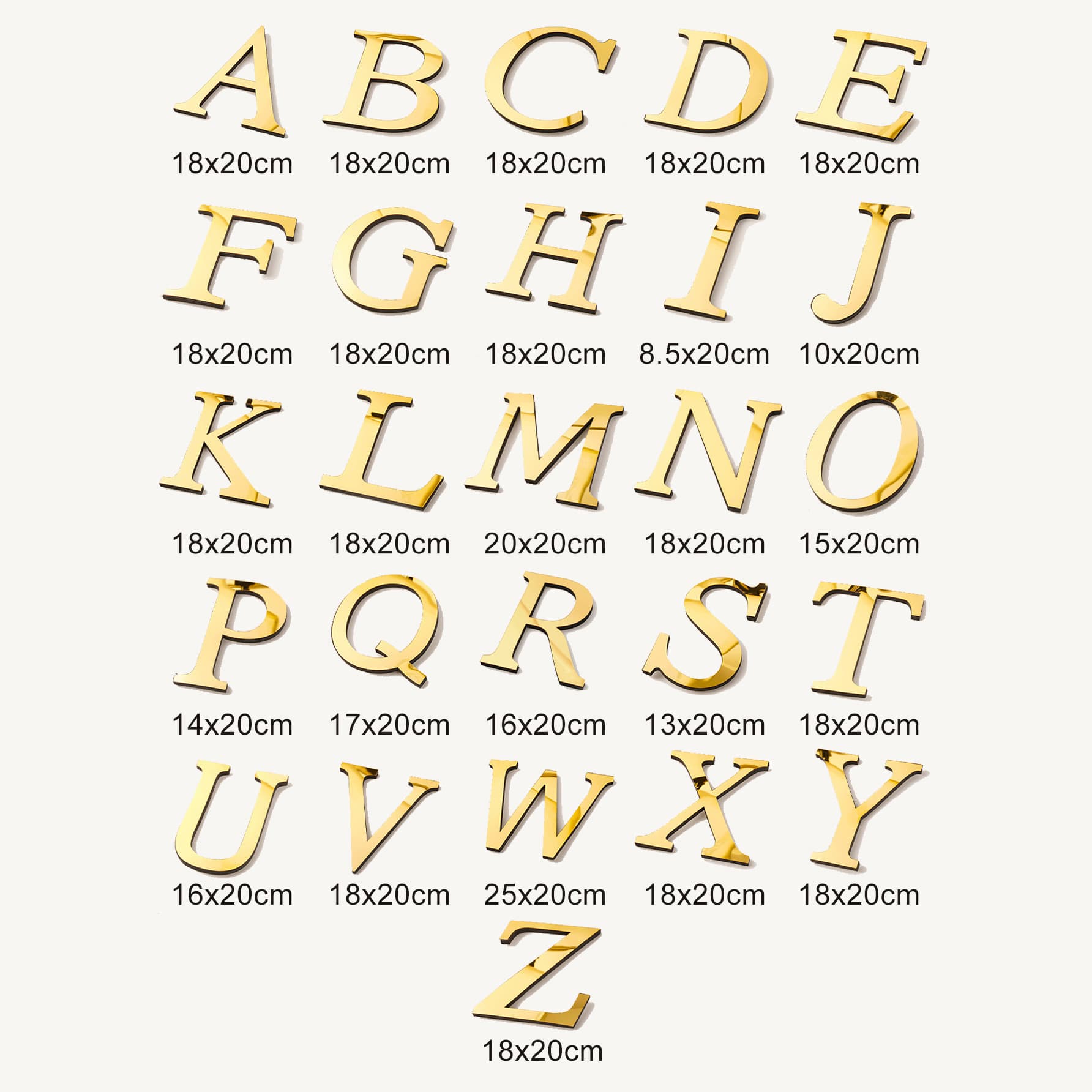 Wholesale Acrylic Mirror Wall Sticker Gold Letters Home TV Wall Background 3D Soft Mirror Bedroom Decal