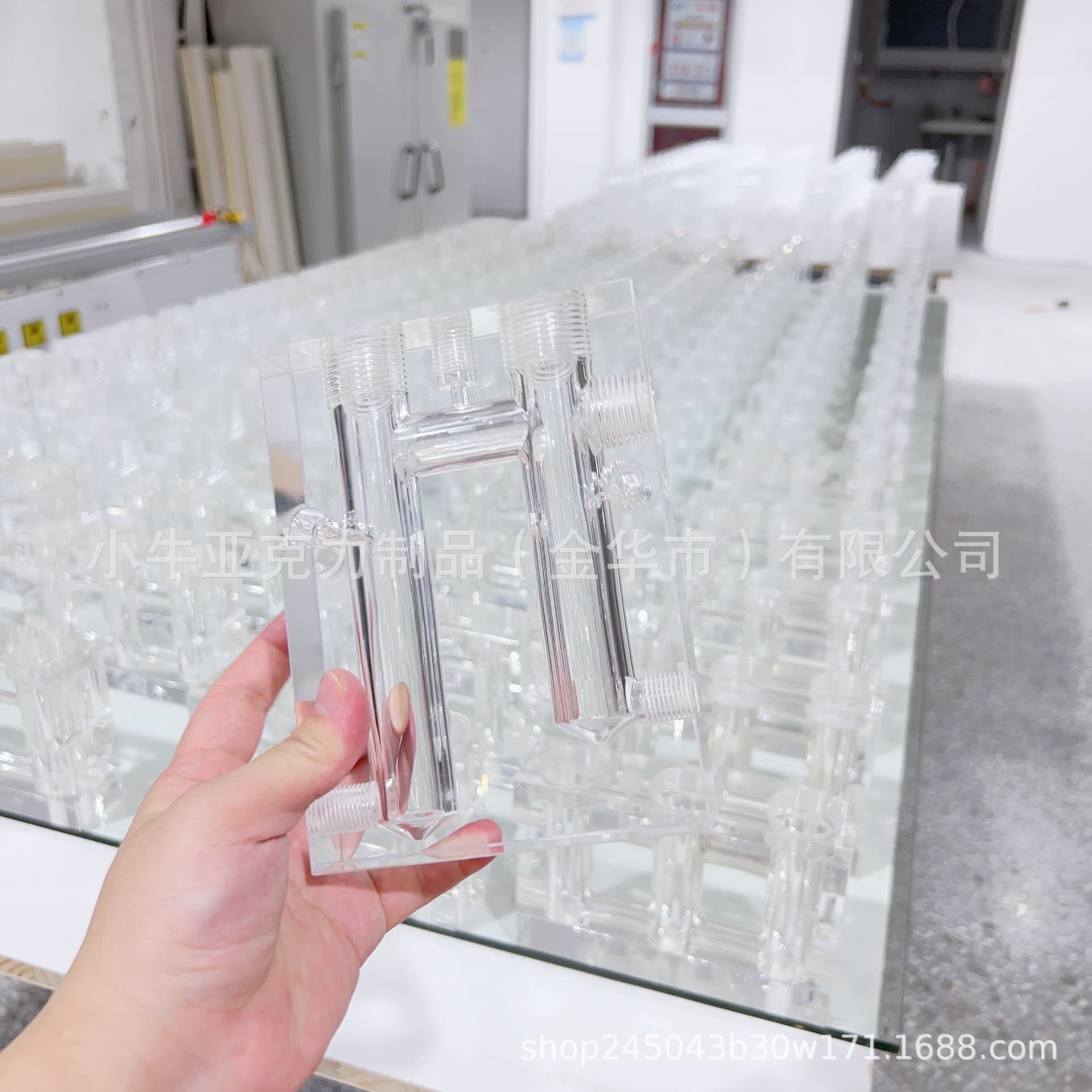 Electrode Sensor Flow Cell Multi-parameter Water Quality Inspection for Residual Chlorine/pH/DO Dissolved Oxygen Conductivity Acrylic