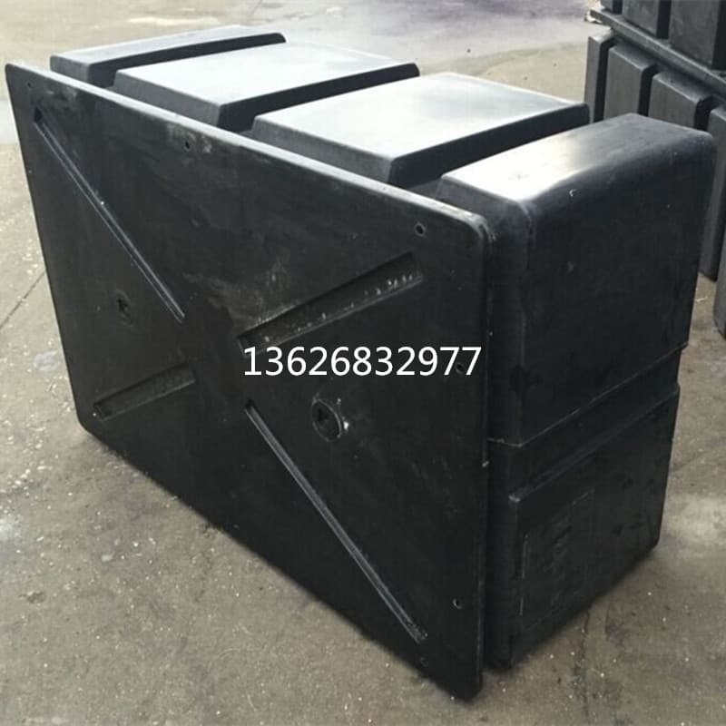 Factory direct supply 1200x800x550 yacht dock plastic floating box, cage floating bridge, scenic area floating box.
