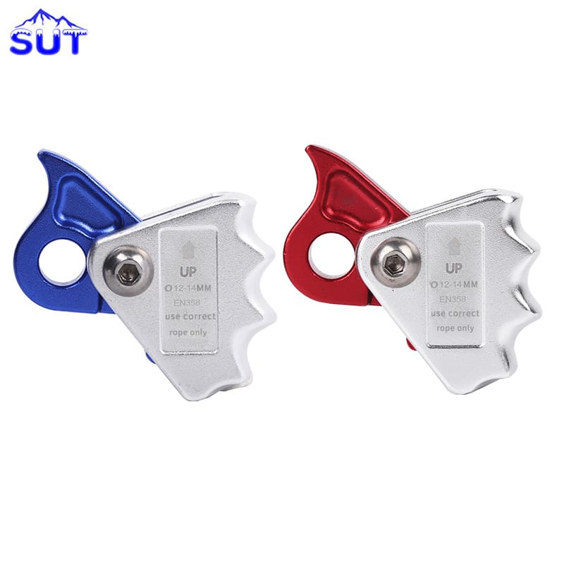 SUT Closed Rope Grab Ascenders with Anti-Fall Mechanisms for Ice and Rock Climbing, Available for 12-14mm Ropes