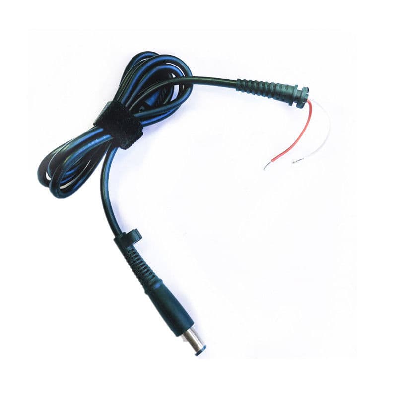 Laptop Power Cord DC Plug 7.4*5.0 Round Hole with Pin Power Adapter 2/3-Core DC Cable
