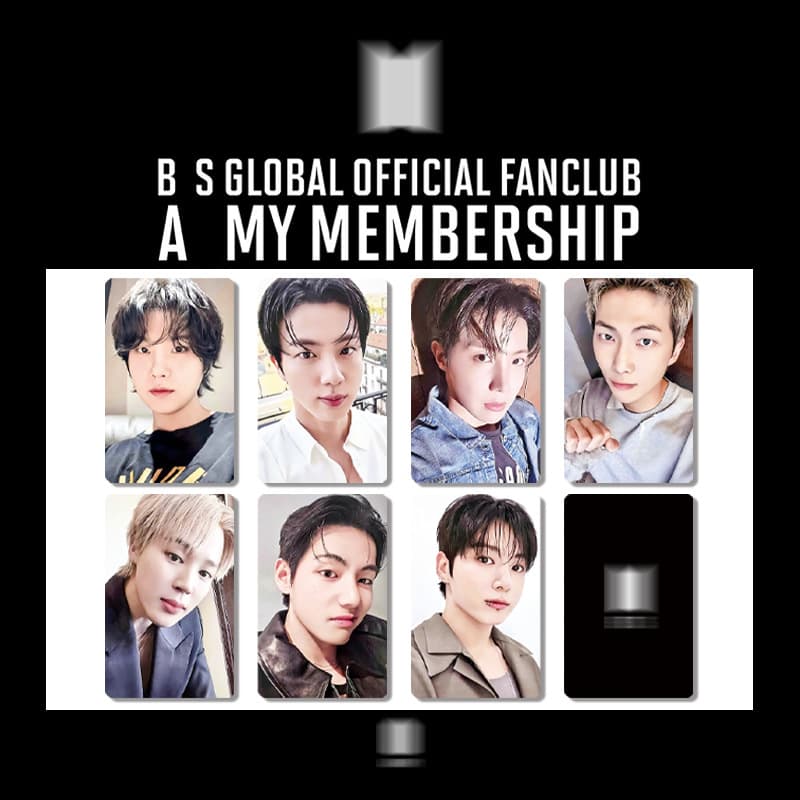BTS 12th Membership Kit Photocard Postcard Special Card JK V Celebrity Merchandise