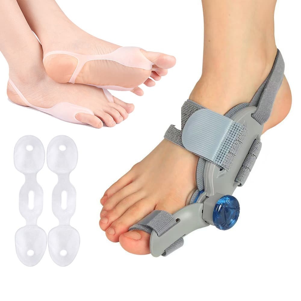 Factory Stock Big Toe Corrector, Knob-Adjustable Bunion Separator, Adult Hallux Valgus Corrector
