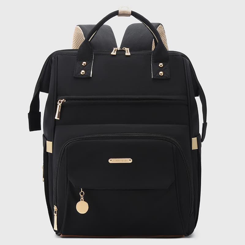 New Portable Multifunctional Insulated Diaper Backpack for Moms, Large Capacity Travel Baby Bag