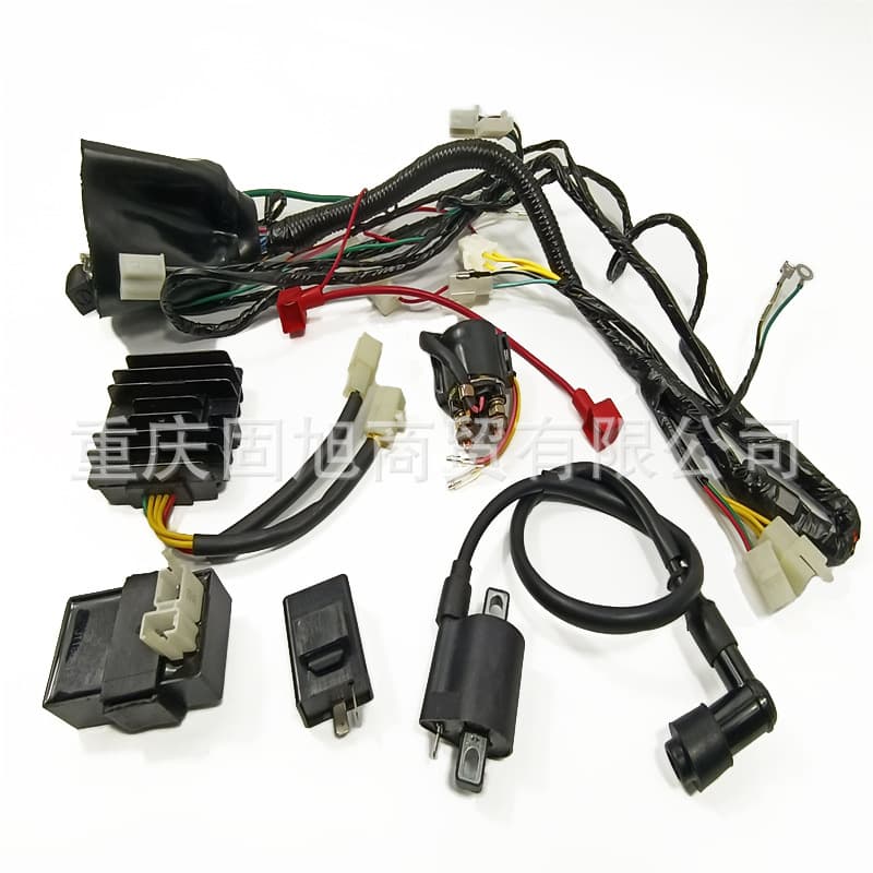 Dirt Bike Full Vehicle Power Switch Control Wiring Harness Electrical Interface 150 250 Universal Main Harness