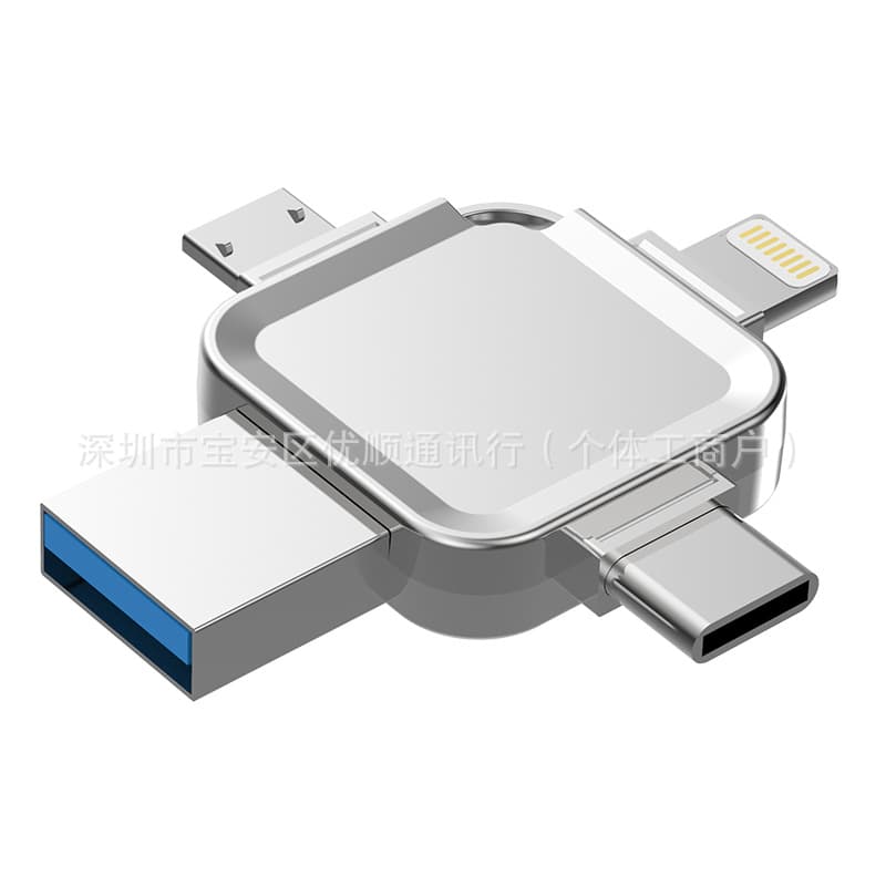 USB OTG Adapter for Apple, Huawei, Android Phones, USB Drive 1TB, Portable OTG Flash Drive