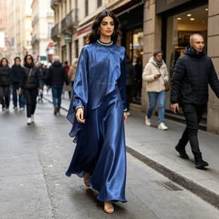 New Cross-Border Fashion Women's Long Dress with Rhinestones and Shawl for Amazon, AliExpress, Pakistan, Turkey