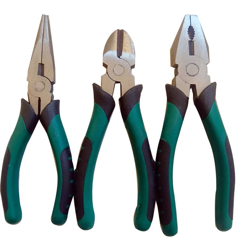 Pliers combination 3-in-1 set, pliers wrench combination 4-in-1 set, cross-border e-commerce bulk pliers, cast iron pliers.