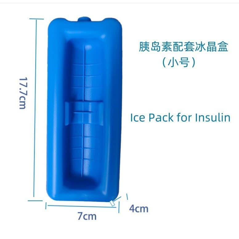 Small 300ml Insulin Cooler Bags, Reusable Refrigerator Cases, Insulated Boxes, Ice Bricks, and Crystal Packs